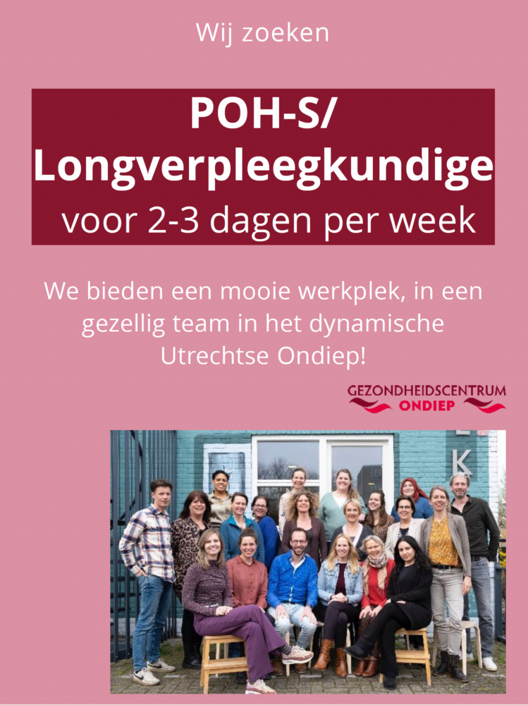 vacature poh-s, longverpleekkundige